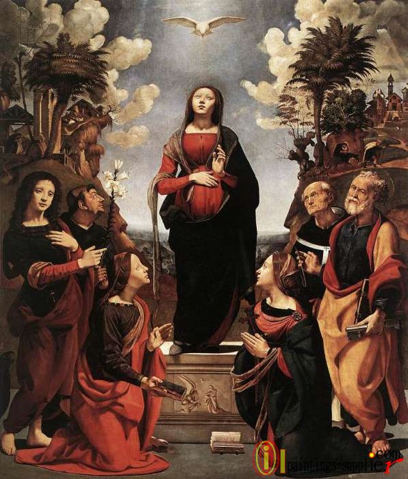Immaculate Conception with Saints,1505