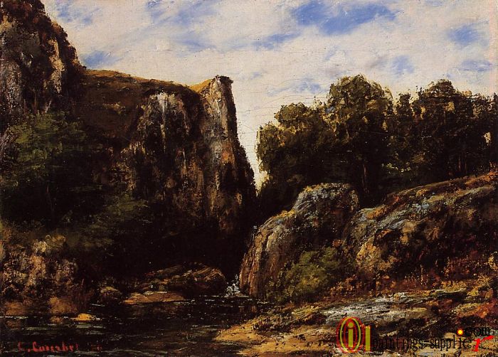A Waterfall in the Jura,1876