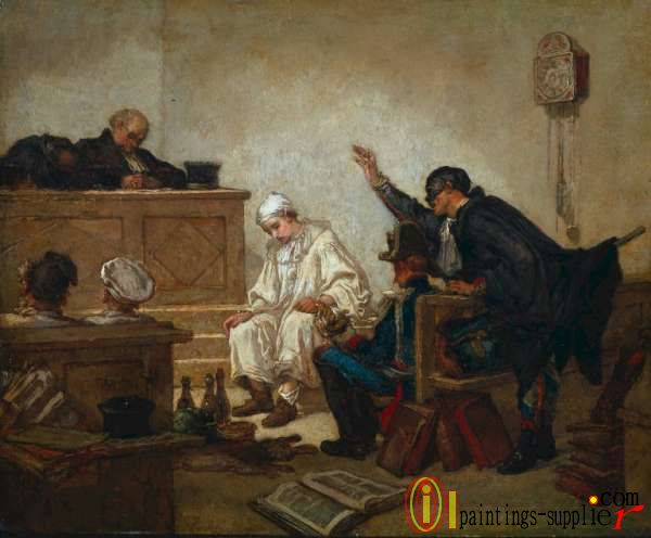 Pierrot on Trial,1863