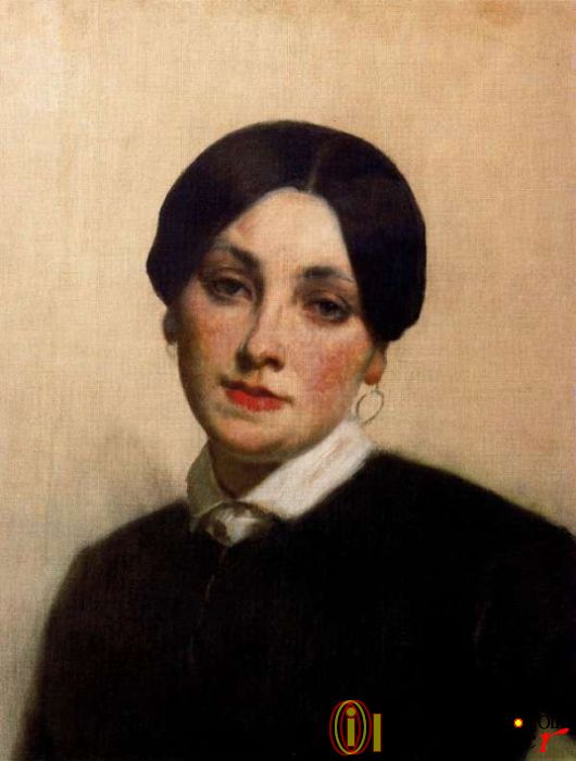 Portrait de Mademoiselle Florentin,1844