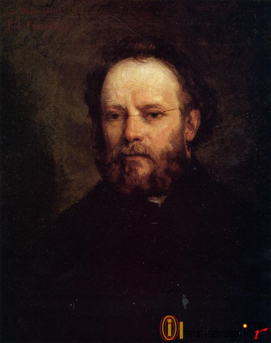 Portrait of Pierre-Joseph Proudhon,1865.