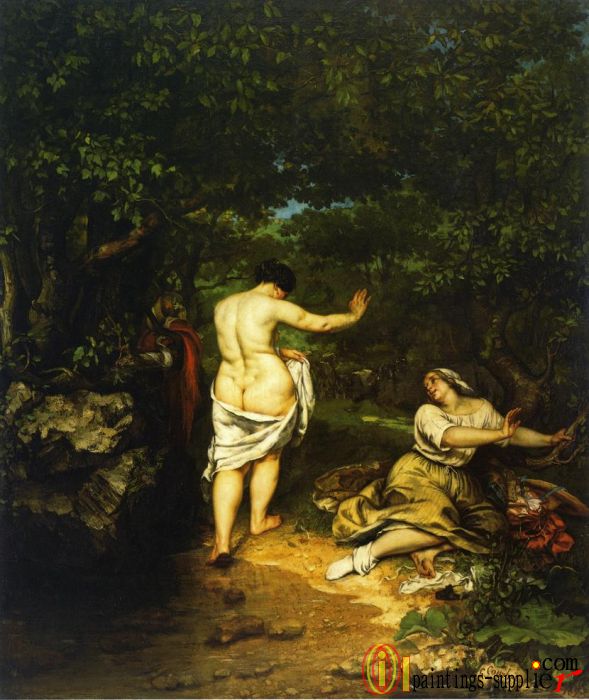 The Bathers,1853