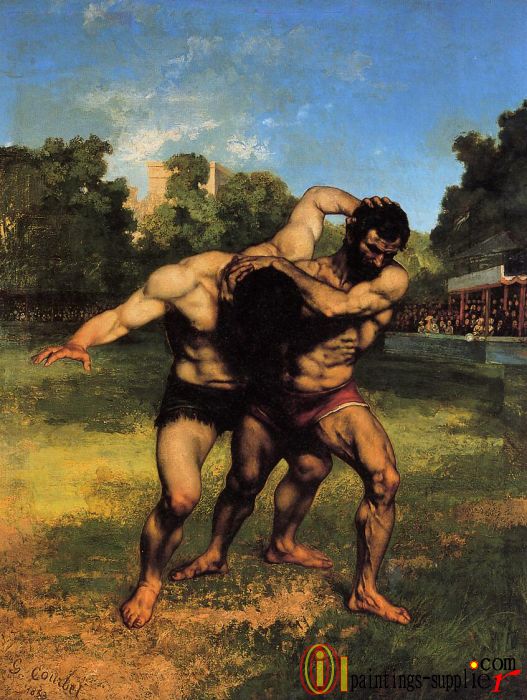 The Wrestlers,1852-53