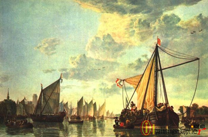 The Maas at Dordrecht,1660