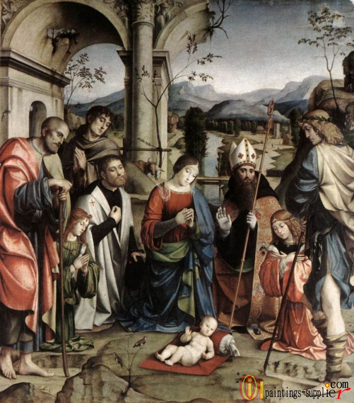 Adoration of the Child.