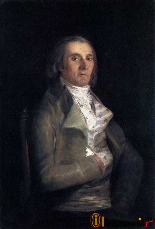 Portrait of Andres del Peral