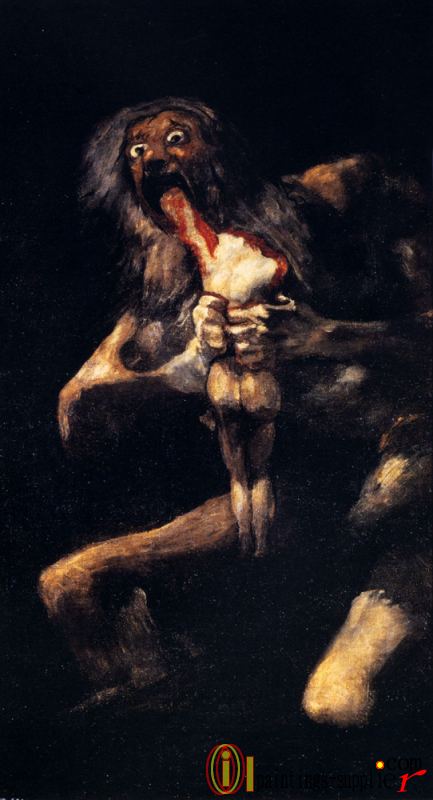 Saturn Devouring His Sons