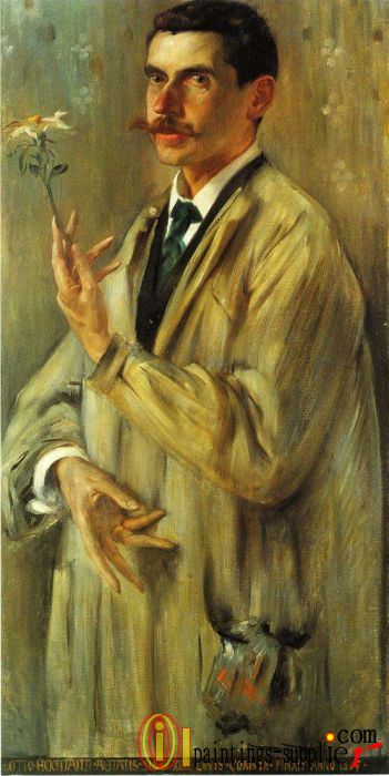 Portrait of the Painter Otto Eckmann,1897