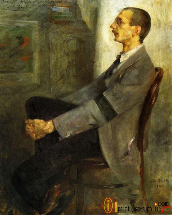 Portrait of the Painter Walter Leistilow,1893