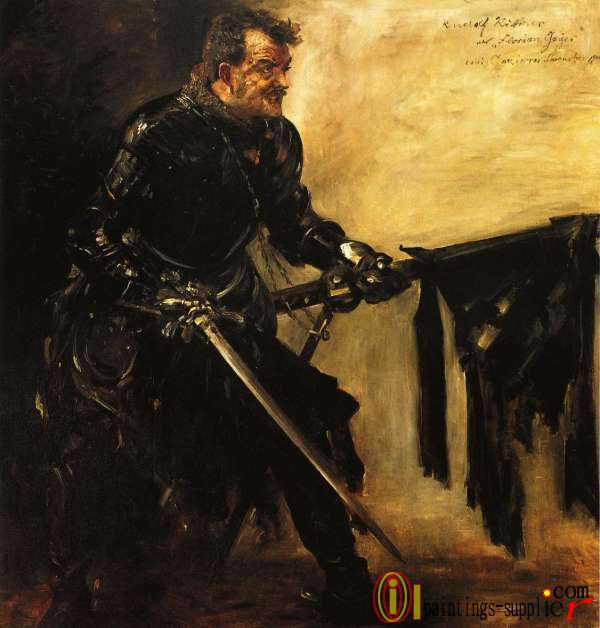 Rudolph Rittner as Florian Geyer, First Version,1906