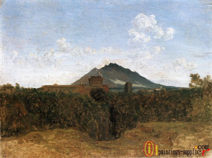 Civita Castellana and Mount Soracte,1826