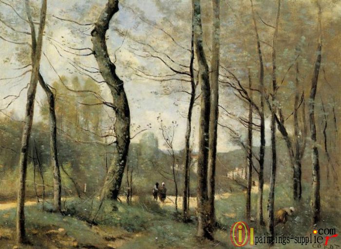 First Leaves, near Nantes,1855