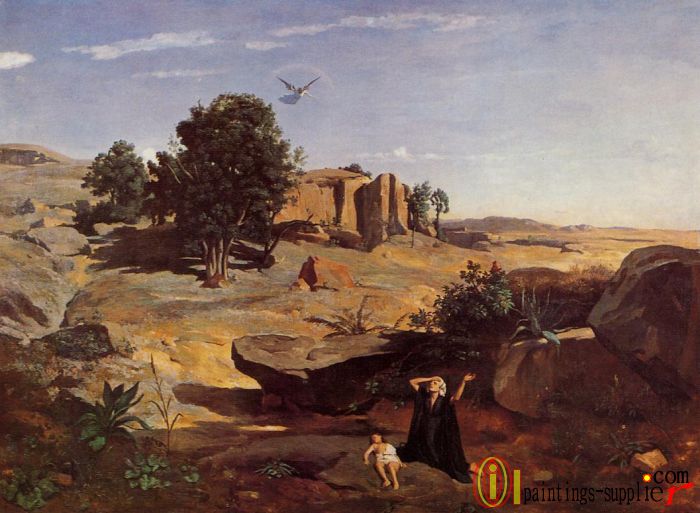 Hagar in the Wilderness,1835