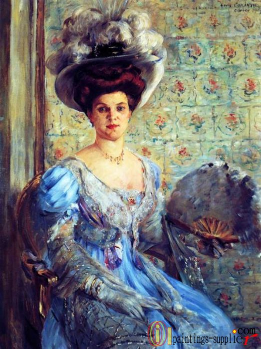 Portrait of Eleonore von Wilke, Countess Finkh,1907