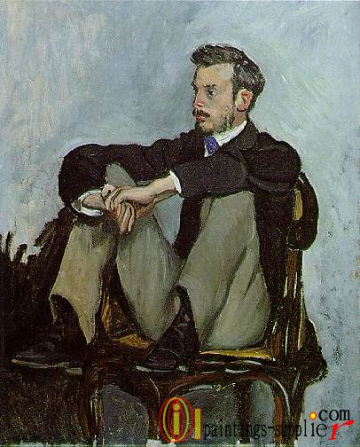 Portrait of Pierre-Auguste Renoir,1867