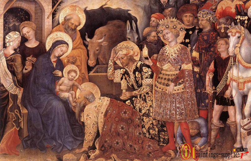 Adoration of the Magi (detail) 1
