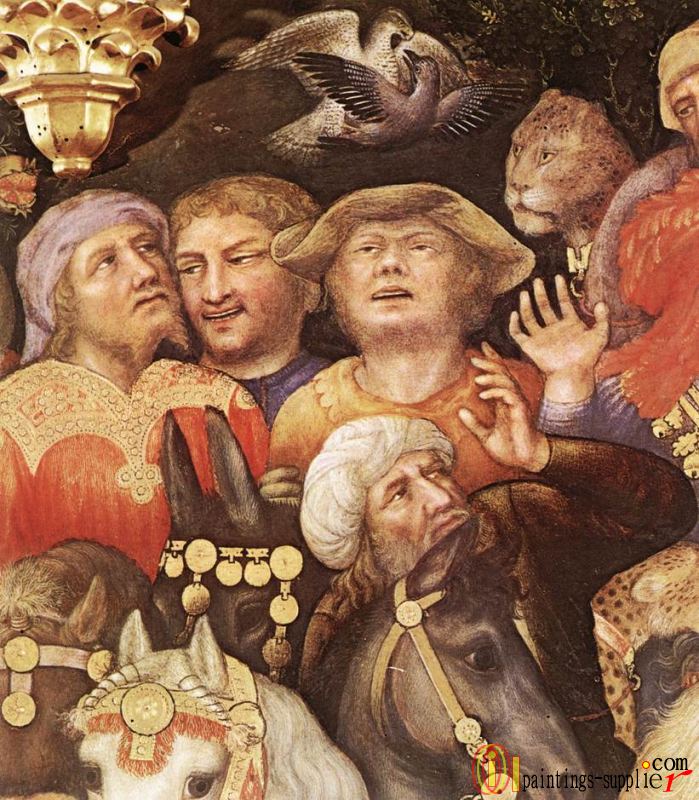 Adoration of the Magi (detail) 3