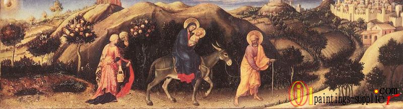 Rest during the Flight into Egypt