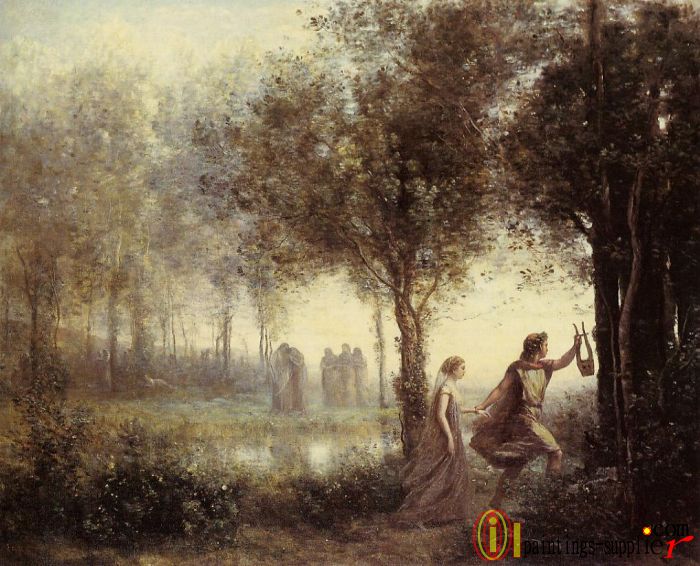 Orpheus Leading Eurydice from the Underworld,1861