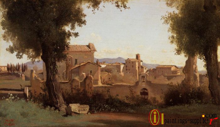 Rome - View from the Farnese Gardens, Morning,1826