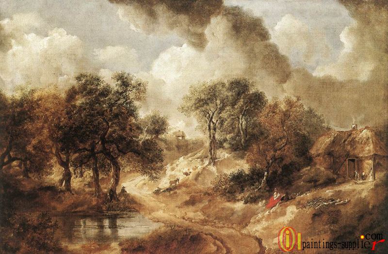 Landscape in Suffolk,1750