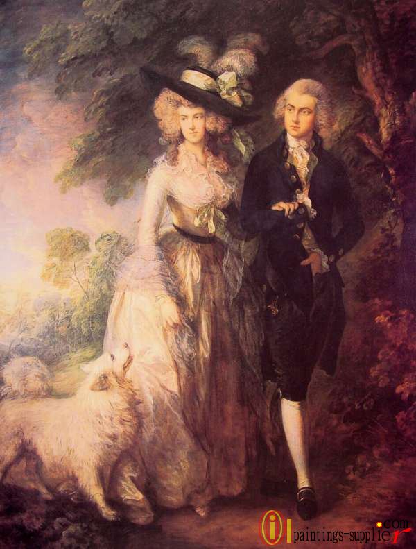 Mr and Mrs William Hallett,1785