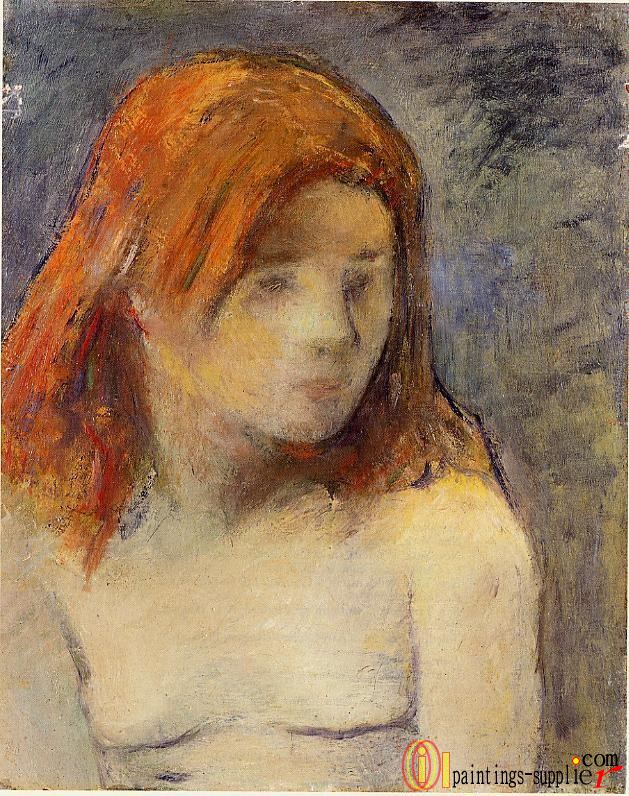 Bust of a Nude Girl