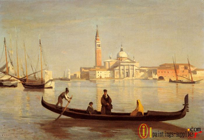 Venise--Gondole sur Le Grand Canal