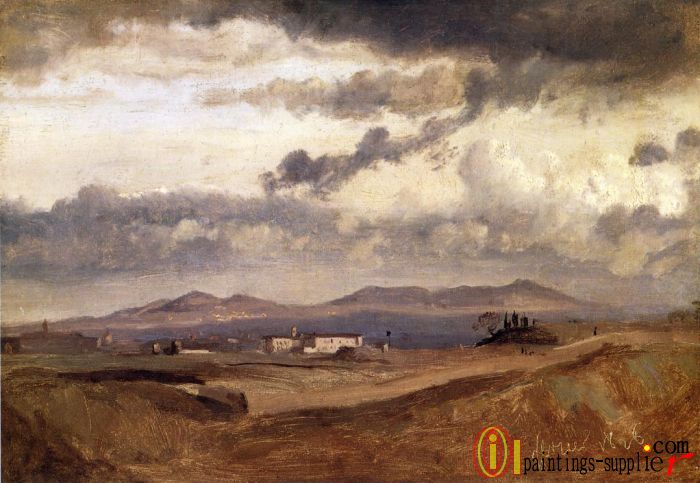 View of the Roman Campagna,1826