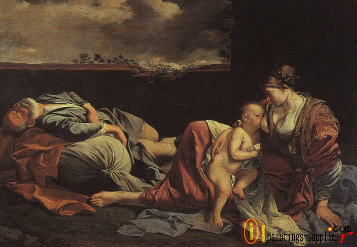 Rest on the Flight into Egypt,1628