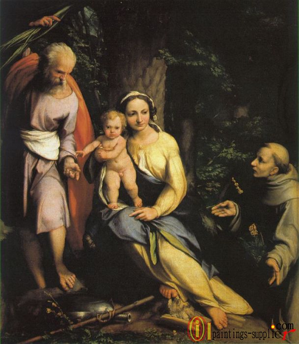 The Rest on the Flight into Egypt,1520