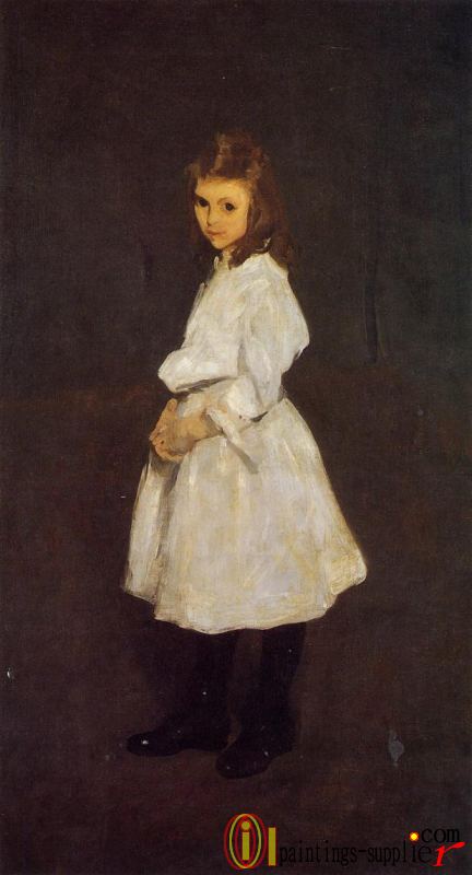 Little Girl in White aka Queenie Barnett