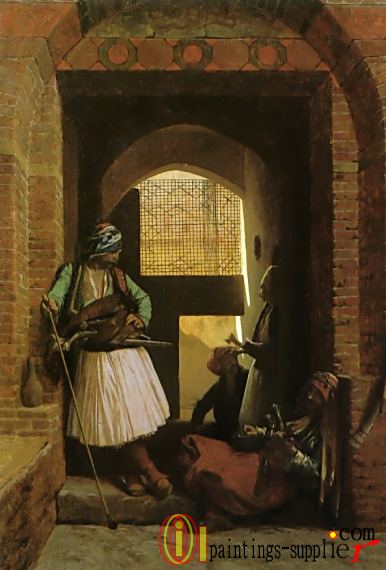 Arnauts of Cairo at the Beb en-Nasr,1861