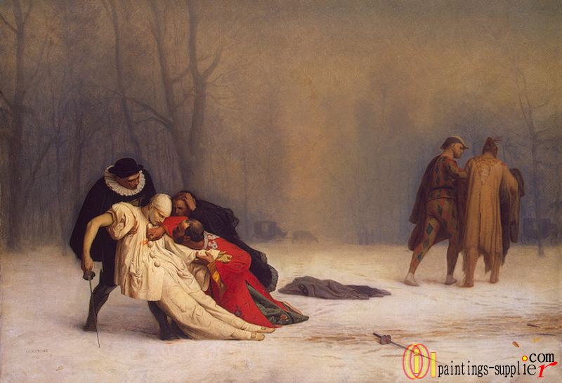 Duel After a Masquerade Ball,1857