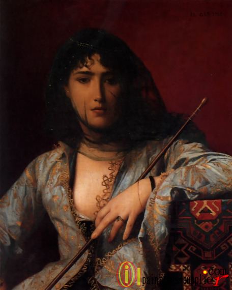 Femme Circassienne Voilée,1876