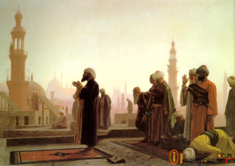 La Prière au Caire,1865