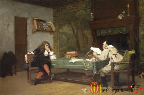 A Collaboration - Corneille and Molière,1873