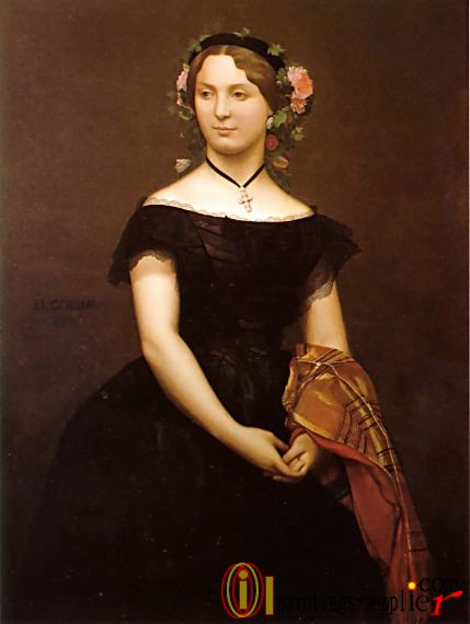 Portrait of Mlle Durand,1853