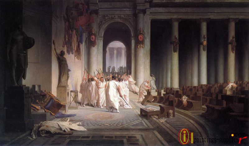 The Death of Caesar,1867
