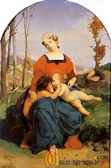 The Virgin, the Infant Jesus and St John ,1848