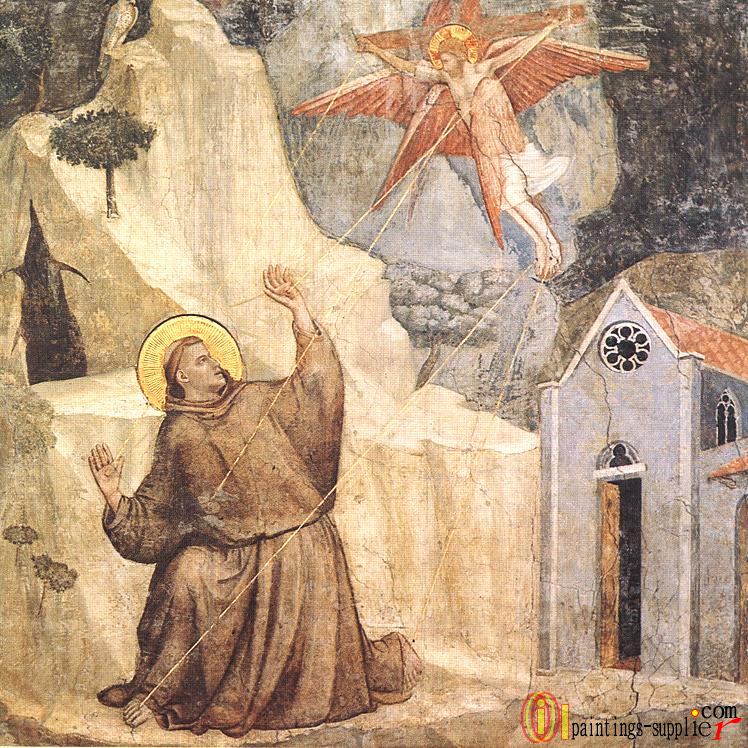 Scenes from the Life of Saint Francis 1 Stigmatization of Sa.