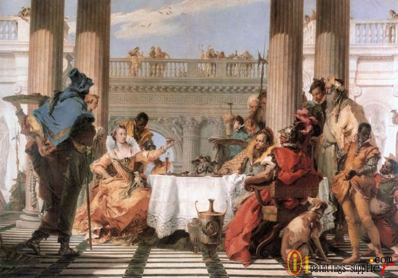 The Banquet of Cleopatra.