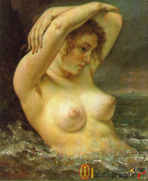 The Woman in the Waves,1866