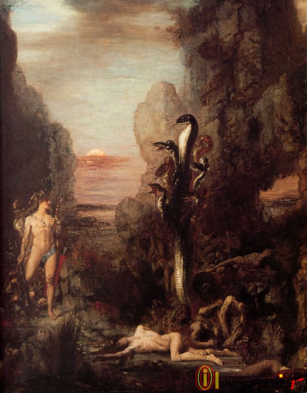 Hercules and the Hydra 1876