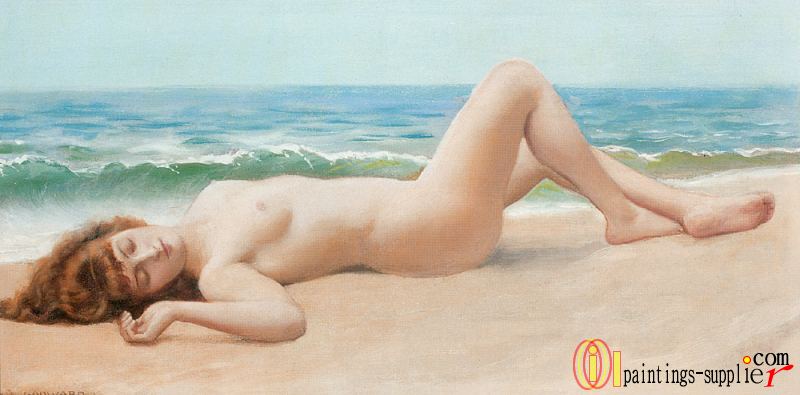 Nude on the Beach.