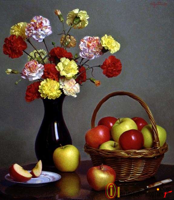 Carnations and Apples