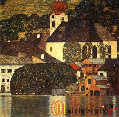 Chruch in Unterach on the Attersee, 1916