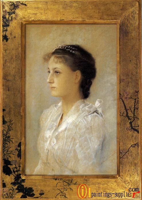 Emilie Floge, Aged 17(1891)