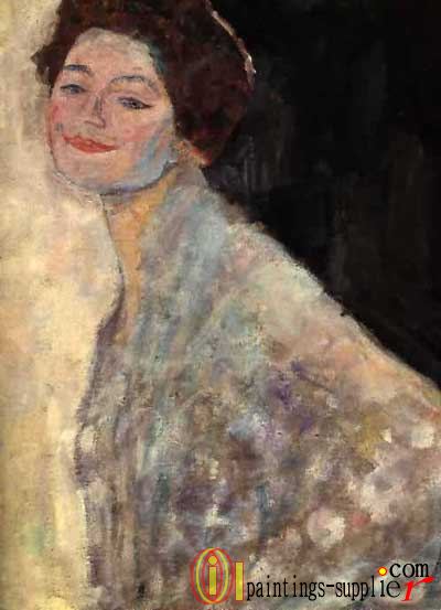 Portrait of a Lady in White (unfinished), 1917 - 18.