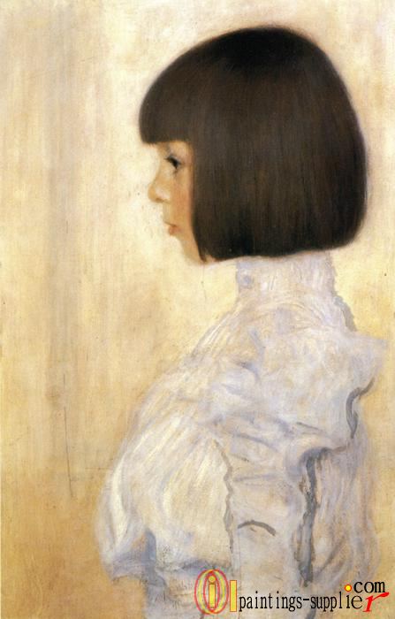 Portrait of Helene Klimt. (1898)